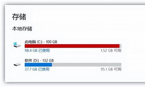 电脑系统盘满了系统会崩吗_系统盘满了会蓝