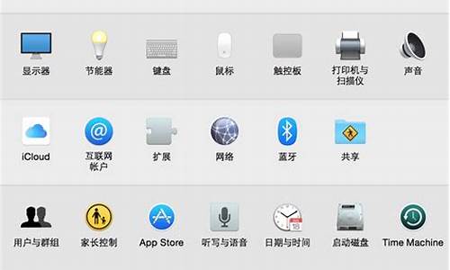 苹果电脑的系统偏好设置在哪里_苹果电脑系统偏好设置磁盘
