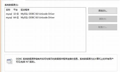 电脑系统dsn驱动程序-电脑驱动程序在哪